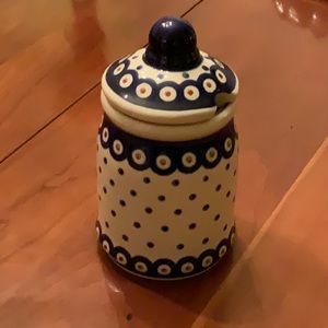 Polish Pottery canister